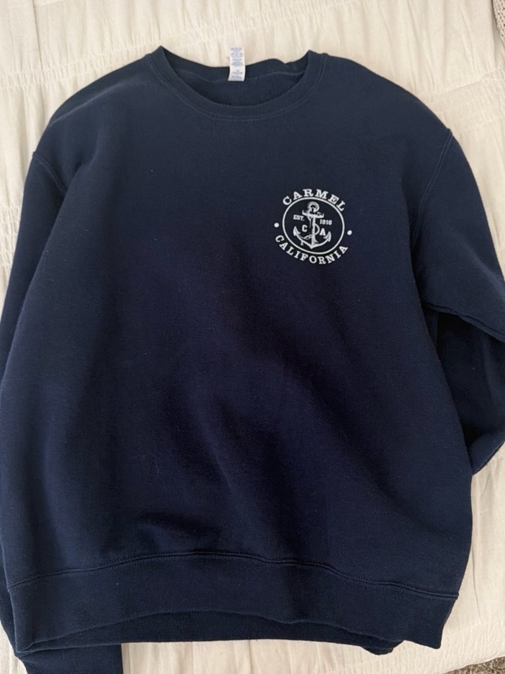 Navy Crewneck Sweatshirt
